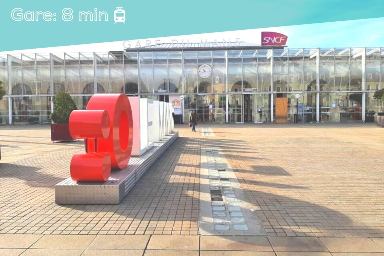 Gracy Studio - Centre Ville - Tramway - Wifi Le Mans Luaran gambar